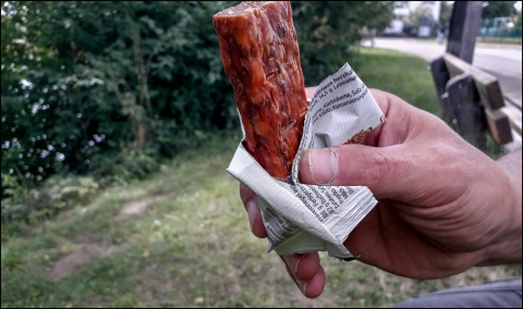 Proteincsoki húsból... azaz spéci kolbász