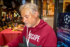 JoeP a pizzára koncentrál